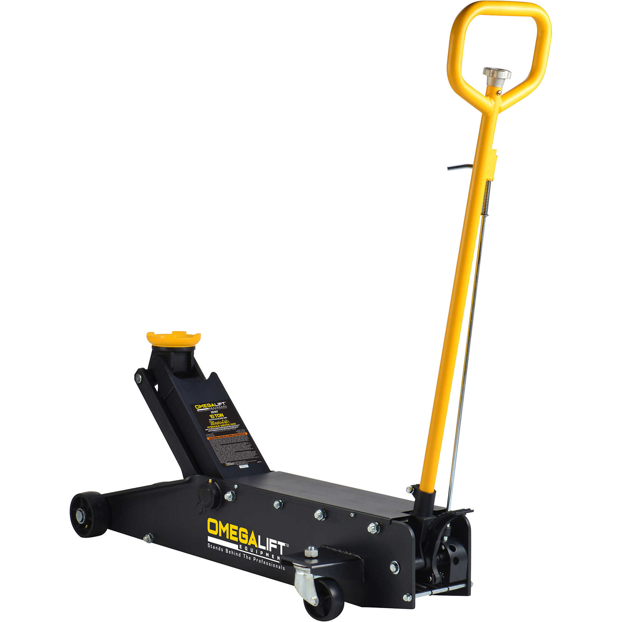 Omega Lift Hydraulic MagicLift Service Jack, 10-Ton Capacity, Model# 25107